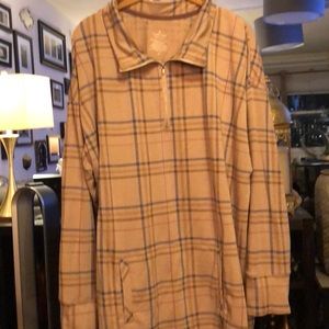 Cuddlduds French terry pullover